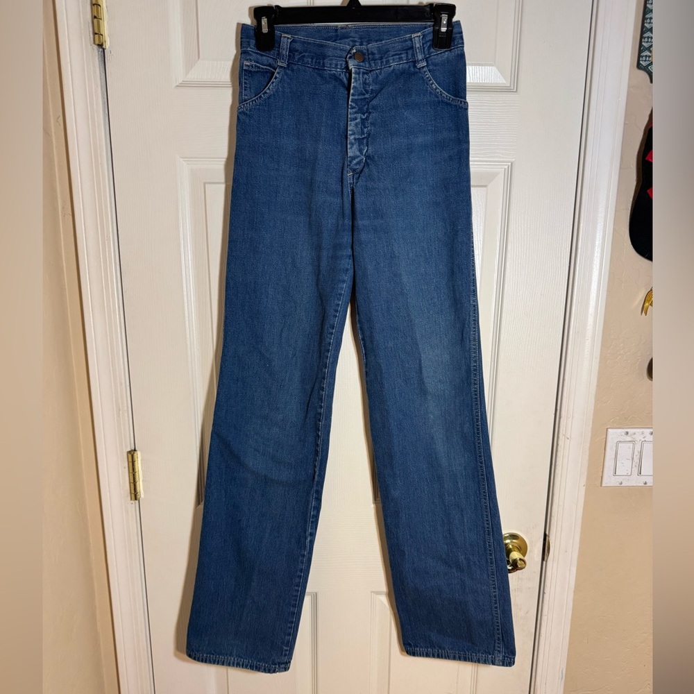 Candie’s High-Waisted Wide Leg Jeans – Vintage Blue Denim